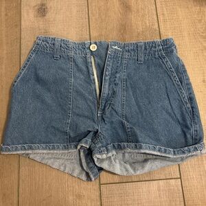Brixton Blue Jean Shorts for Women